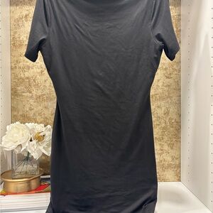 Naked Wardrobe Classic Black Short Sleeve Top